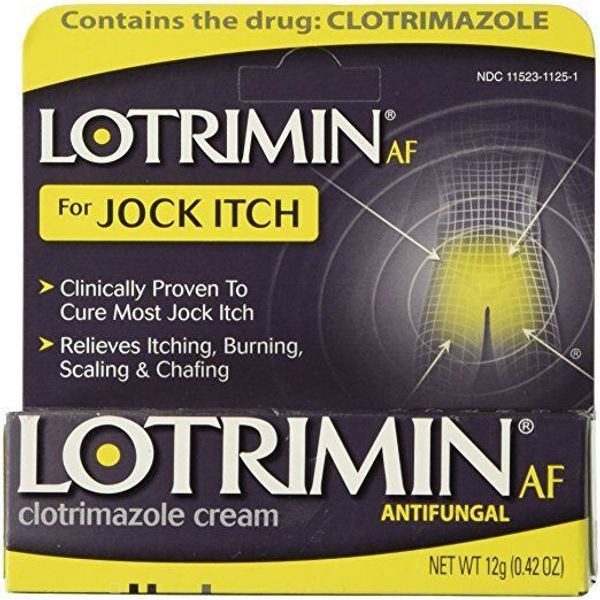 Lotrimin AF CREAM Anti Fungal Jock Itch .42 oz yellow ~