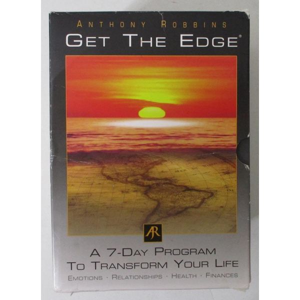 Anthony Robbins Get The Edge a 7-day Program to Transform Your Life 10 Audio CDs