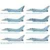 Italeri 510001355-1:72 EF-2000 Typhoon Fighter Plane Single Seater