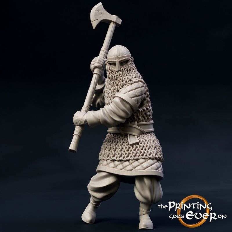 Ridermercia Axeman Viking Fighter Miniature | D&D DnD | - Online ...