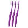 Oral Care Licable Mini Toothbrush 3pcs (Purple)