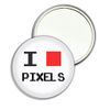 Pixel Love - 77mm Round Compact Mirror