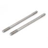 Sourcingmap M10x200mm Double End Thread 304 Stainless Steel Tight Adjustable Push Rod Stud 5pcs