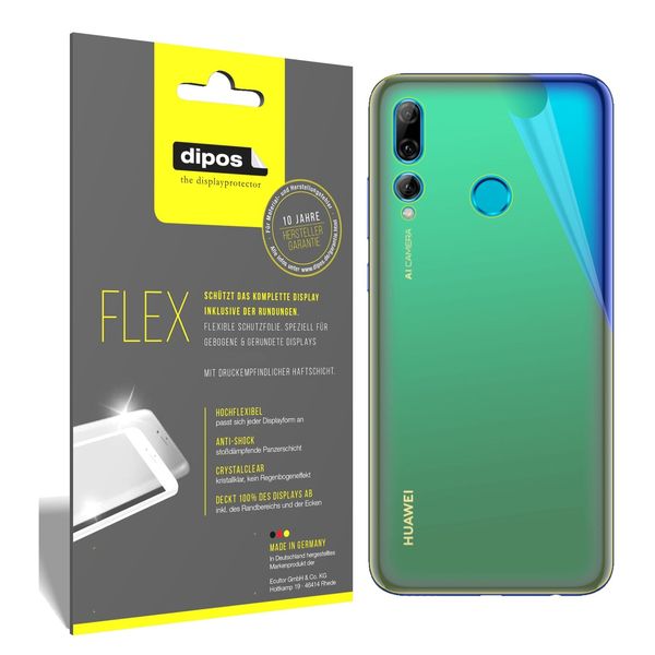 3x Screen Protector for Huawei P Smart Plus (2019) back Film covers 100%