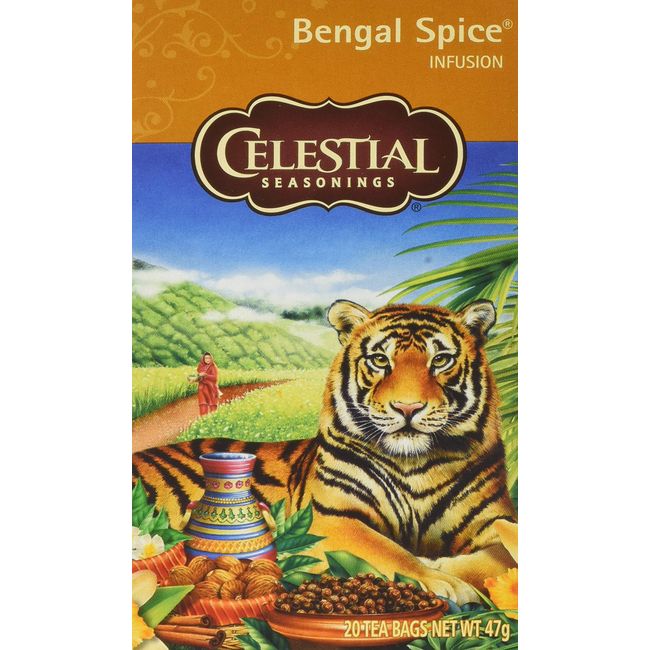 Celestial Seasonings Bengal Spice Herbal Tea 20 ct