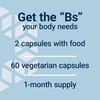 BioActive Complete B-Complex 60 vegetarian capsules