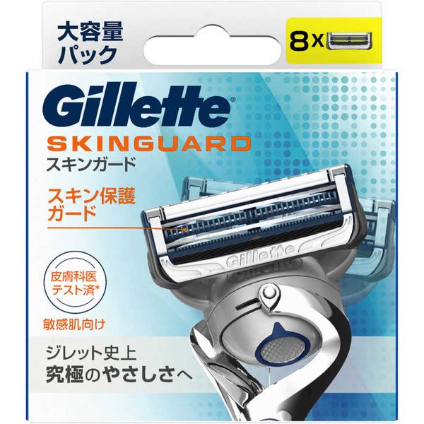 <br>Gillette (Gillette) Skin Guard Manual Replacement Blades 8 pieces