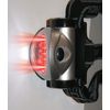 Dorcy 8-LED Adjustable LED Headlight Flashlight with Blinking Red Light Setting and Push Button Switch, Black (41-2095)