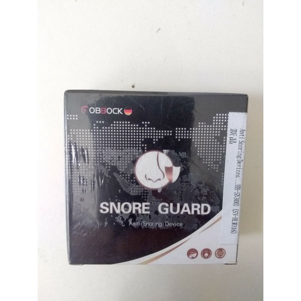 Obbock Snore Guard Anti Snoring Device made in Germany Model SN-B501 NEW