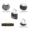 MASTER LOCK - 9120EURQCOLNOP, black, Luggage lock
