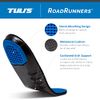 Tuli's RoadRunners, Shoe Replacement Arch Support Insoles with Shock Absorption and Cushioning, Medium