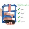 Hand Exerciser,Strength Training Grip Strengthener for Physcial Therapy,Blue