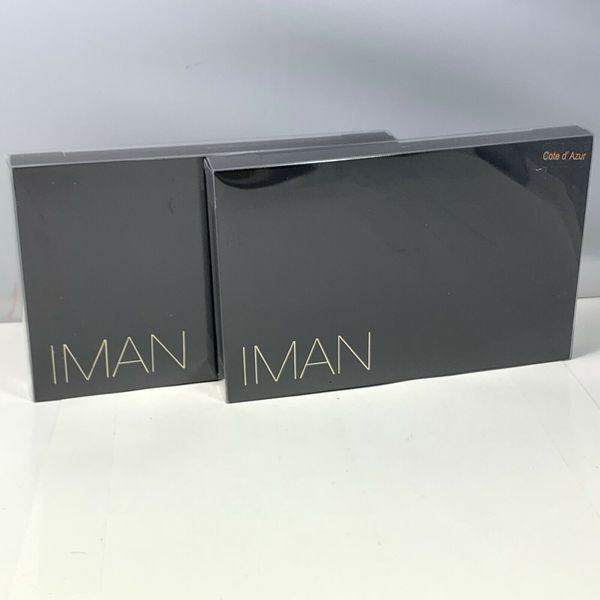 Iman Makeup Palette Cote d'Azur *LOT OF 2* NEW SEALED