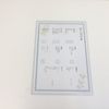 Hard Card Case, A4, 10 Cards, Clear Case, Hard Type, Transparent