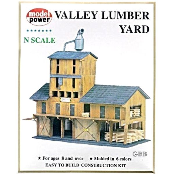 VALLEY LUMBER YARD KIT 'N' Scale Model Power New Sealed 1565