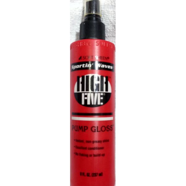 SoftSheen-Carson Sportin Waves High Five Gloss 8 Fl Oz Red Clay-based Semi-Permanent Gloss for Waves