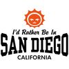 CafePress San Diego Oval Car Bumper Sticker