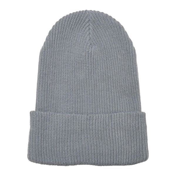 Flexfit Accessoires Recycled Yarn Ribbed Knit Beanie one Size Grey