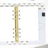 Personal Size Dot Grid Insert – 3.74" x 6.73", Grid Paper Journaling Refill for Notes Sketching Lists Ideas and Doodles