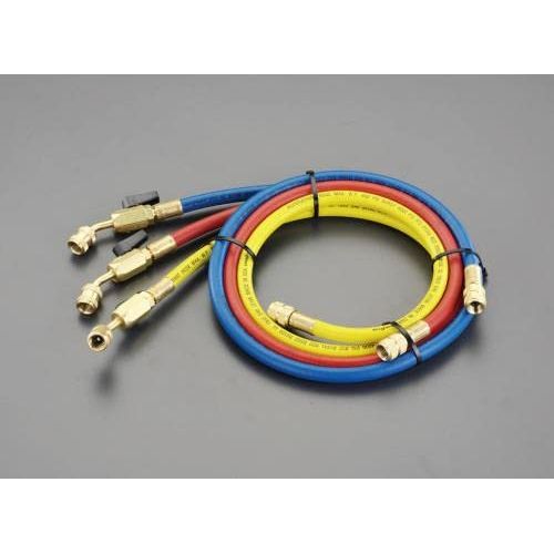 [R12/R22/R502] Charging Hose Set with Ball Valve EA104AK-20