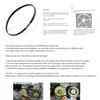 WH01X27538 For GE Washer Drive Belt