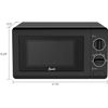 MM07V1B Microwave Oven 700-Watts Compact Mechanical with 5 Power Settings, Defro