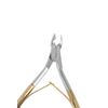 Stainless Steel Cuticle Nipper Golden 10cm