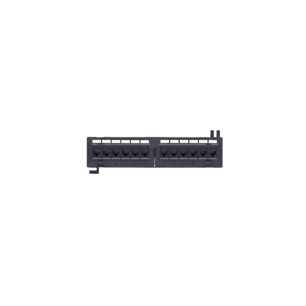 Networx Wallmount 12 Port Network Patch Panel (Cat6 Patch Panel / RJ45 Patch Panel) for Gigabit Network Switch, 10-Gigabit CAT 6 Compatible
