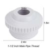 3/4-Inch Directional pool jet nozzles Opening Water Flow Inlet Pool Return Jet