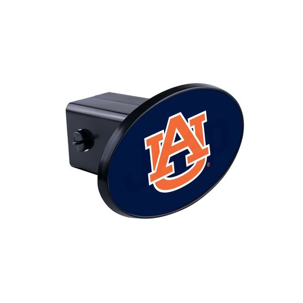 Auburn Tigers NCAA 3D Polyurethane Domed Plastic Trailer Hitch Cover 2" Receiver