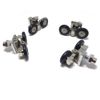 Set of 4 New Adjustable Shower Door Rollers 25mm