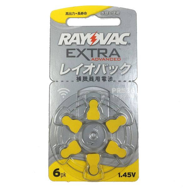 RAYOVAC RAYOVAC Hearing Aid Batteries PR536 (10A) 6 Count 5 Sheet Set