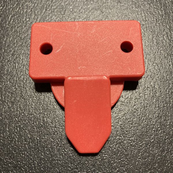 Hape Quadrilla Marble Run Replacement Part Red  Plug/Accelerator w/base