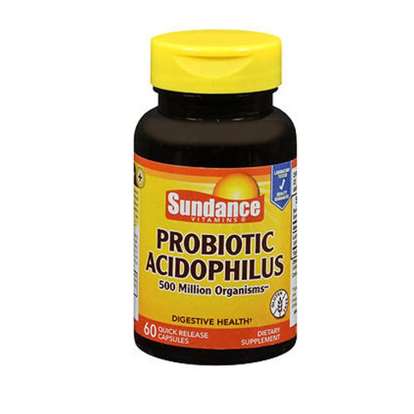 Sundance Probiotic Acidophilus Quick Release Capsules 60 Caps By Sundance