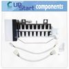 UpStart Components Refrigerator Ice Maker Replacement for Amana AFD2535DES - Compatible with W10190978 Icemaker