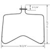 Range Oven Bake Heating Element for Whirlpool Kitchenaid 877840001, 877840-001