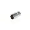 GEDORE Socket, 1/4" 6.3 mm drive, Hexagonal, 10 mm width, Tool, 20 10, Chrome-plated steel