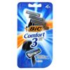 Comfort 3, Disposable Razors, 4 Razors