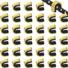 Gejoy 40 Pieces Nock Points Archery String Nocking Points Bow String Buckle Clip for Compound and Recurve Bow