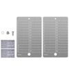 ArlinaL Steel Bitcoin Crypto Cold Storage Seed Backup, Compatible with All BIP39 Hardware & Software Wallets - Fireproof, Shockproof - Silver