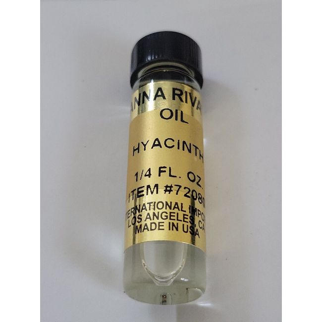 Hyacinth - ANNA RIVA's OIL - 1/4 OZ  New Unopened Bottle