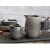 Small Speckled Grey Calais Jug, Ceramic Grey Milk Jug