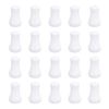 sourcing map 20Pcs Cord Knobs, 25.4mm Window Blind Tassels Plastic Pull Cord Tassel Drops Pull End Pendant for Window Blinds Shade Curtain, White