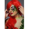 Womens Long Bright Red Poison Ivy Style Wig