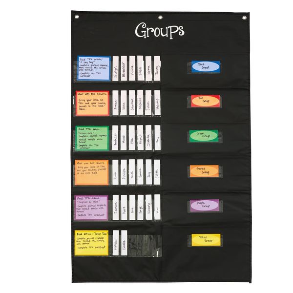 Really Good Stuff Small Group Management Pocket Chart