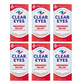 Clear Eyes Redness Relief Handy Pocket Pal, 0.2 Fluid Ounce (Pack of 4)