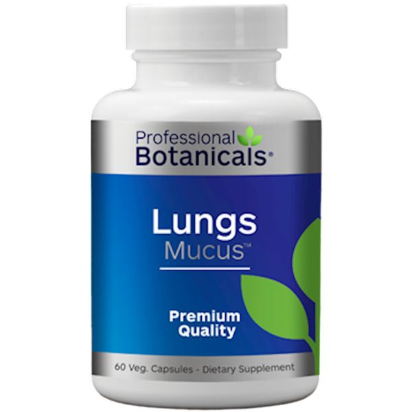 Professional Botanicals Lungs Mucus 60 caps