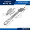 Hohmann Retractor Surgical & Veterinary Instrument 43mm German Grade