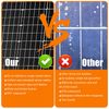 200W 12V Monocrystalline Solar Panel Solar Module For Home Caravan Camping