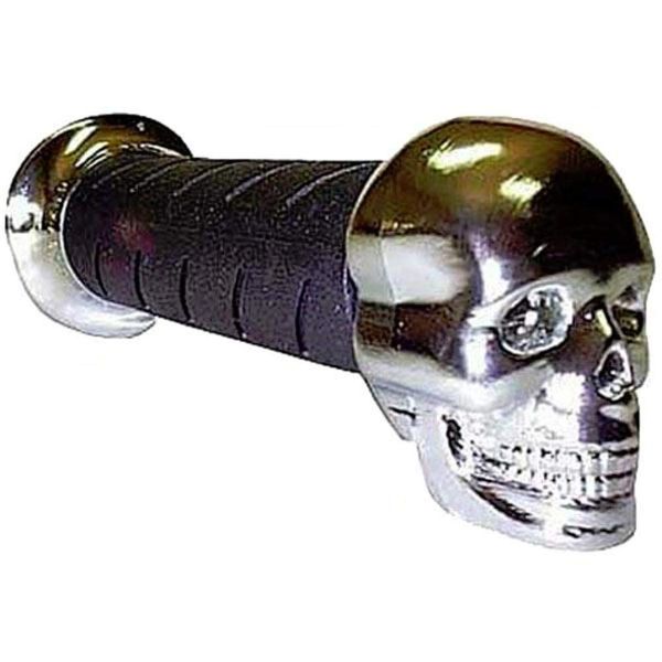 Progrip 862CRSK1 1" Skulls Custom Cruiser Grip